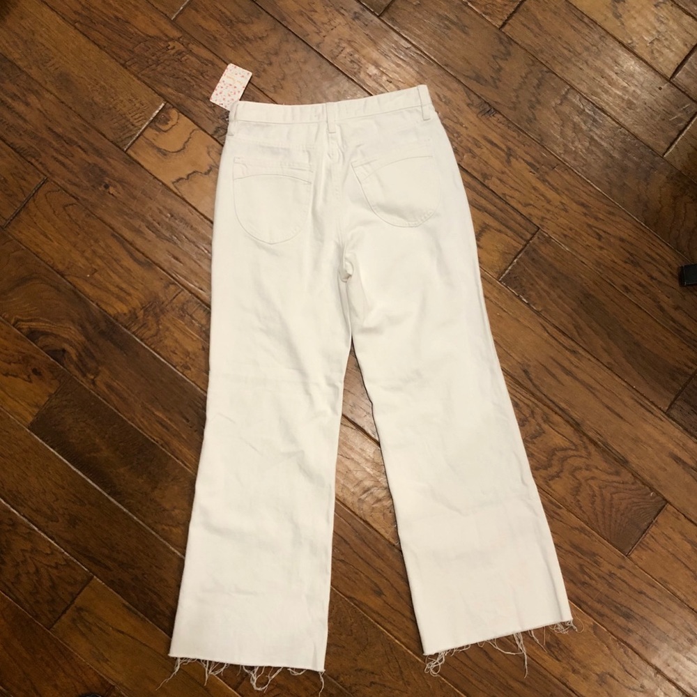 NEW 29 Free People High Rise straight flare jeans - Picture 5 of 16